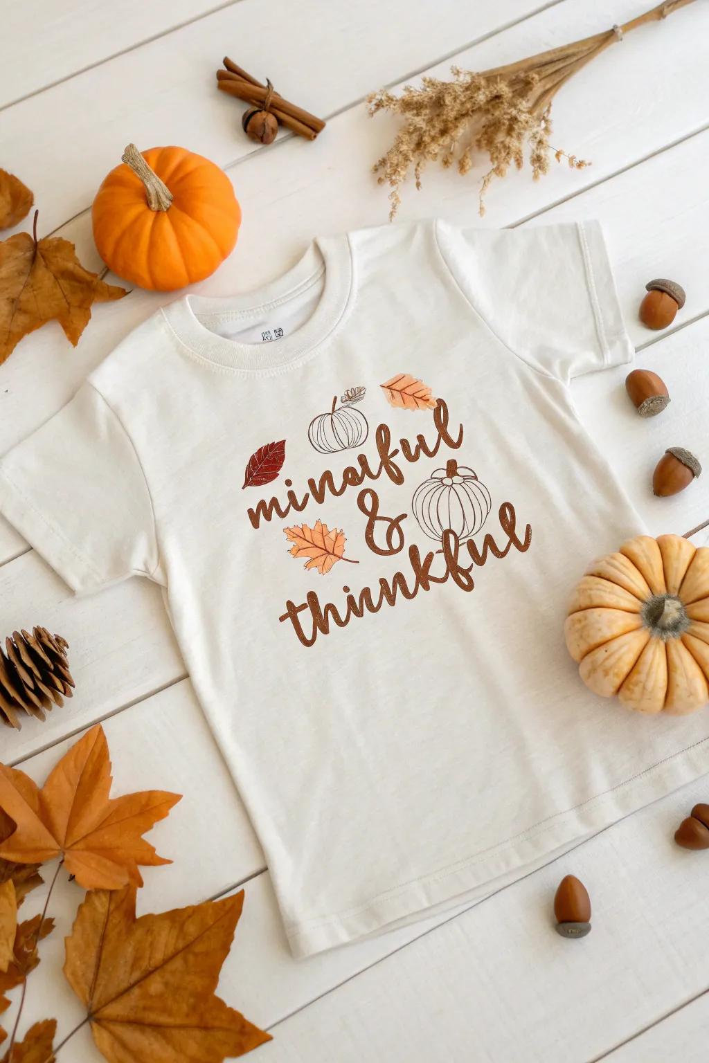 Minimalist quotes make a stylish statement in fall fashion.