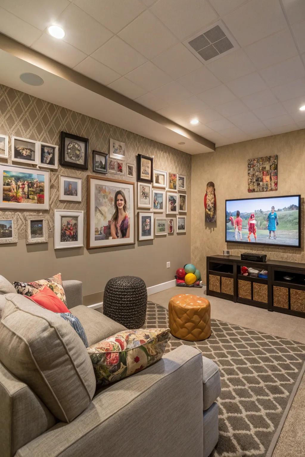 Walls expressing your family’s unique narrative.