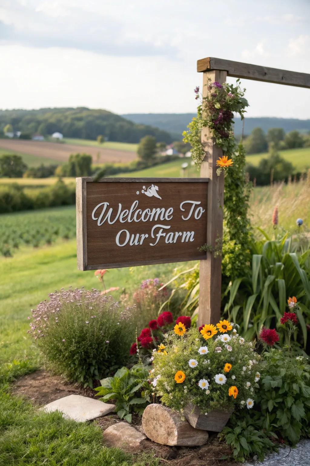 A welcoming note that cultivates a warm and inviting ambiance.