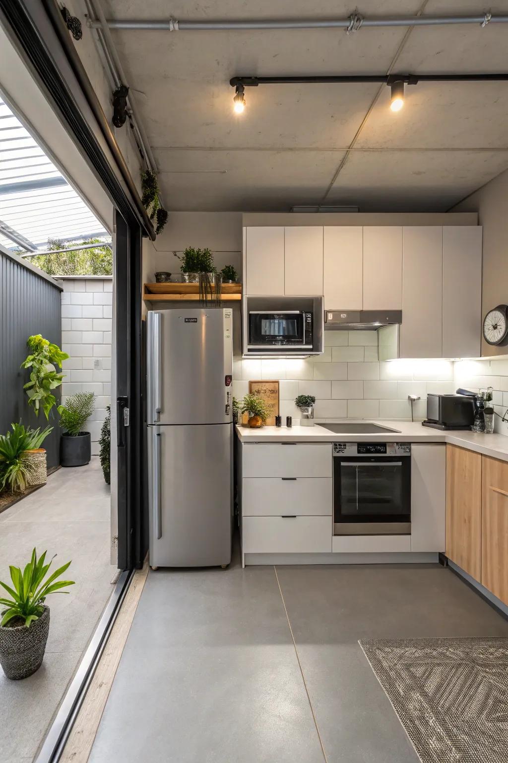 Intelligently unified culinary solutions for compact dimensions.