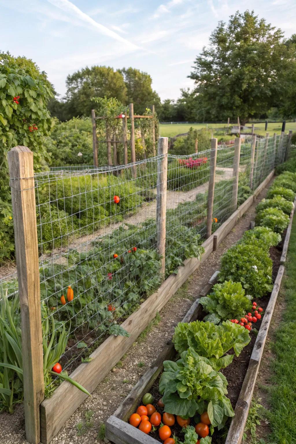 A protected garden delivering protection and design.