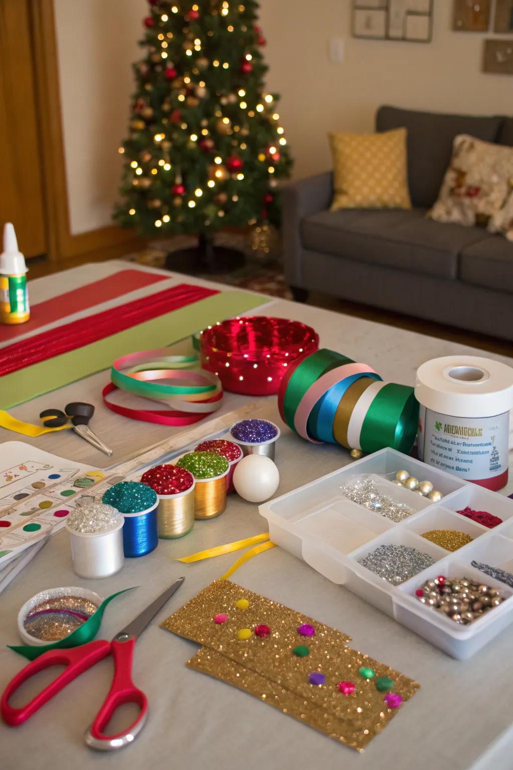 Personalize your holiday decorations with DIY ornaments.