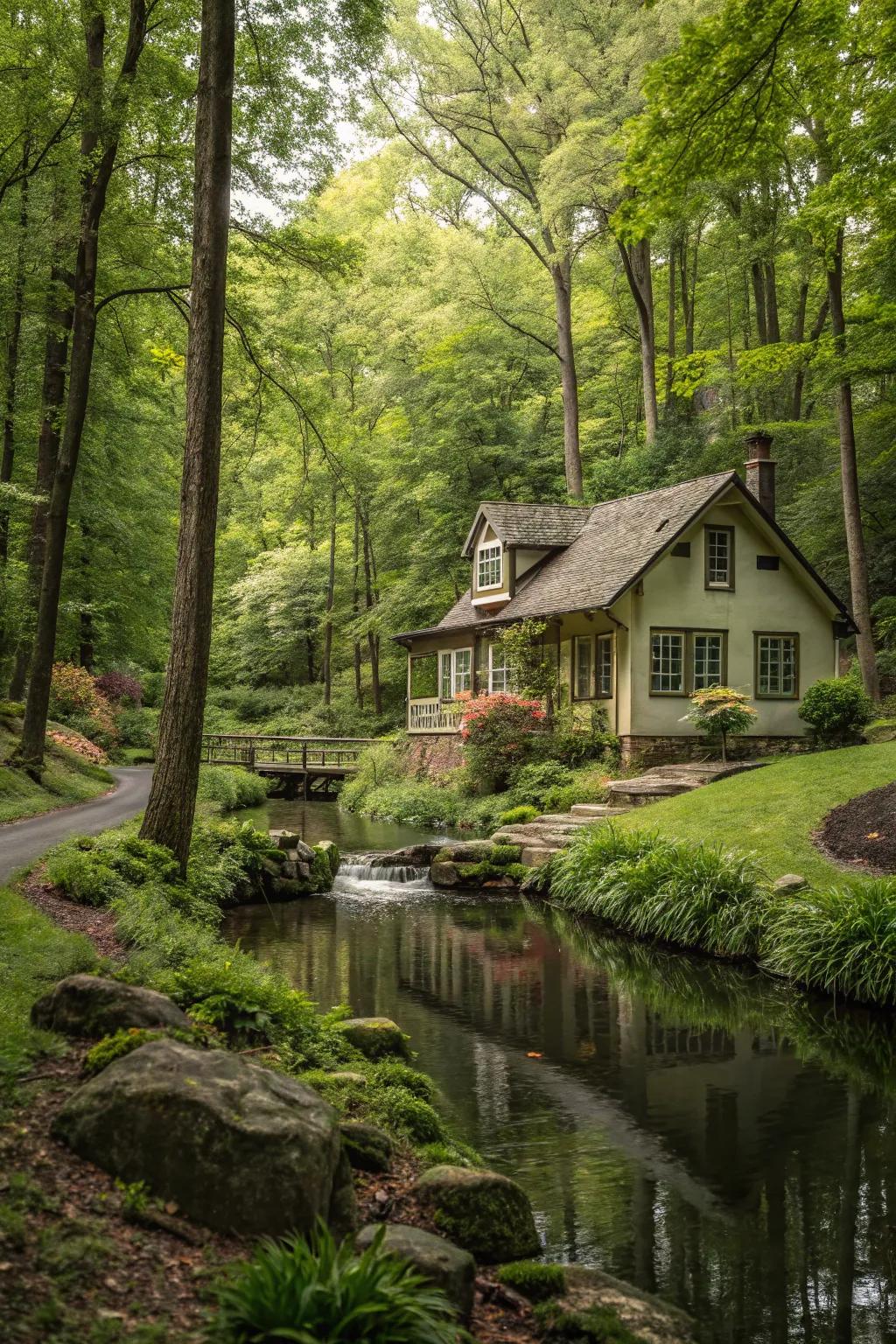 A peaceful escape at the water’s edge.