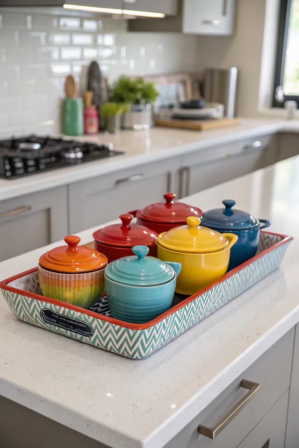 Ceramics bring an element of artistry to your cooking space.