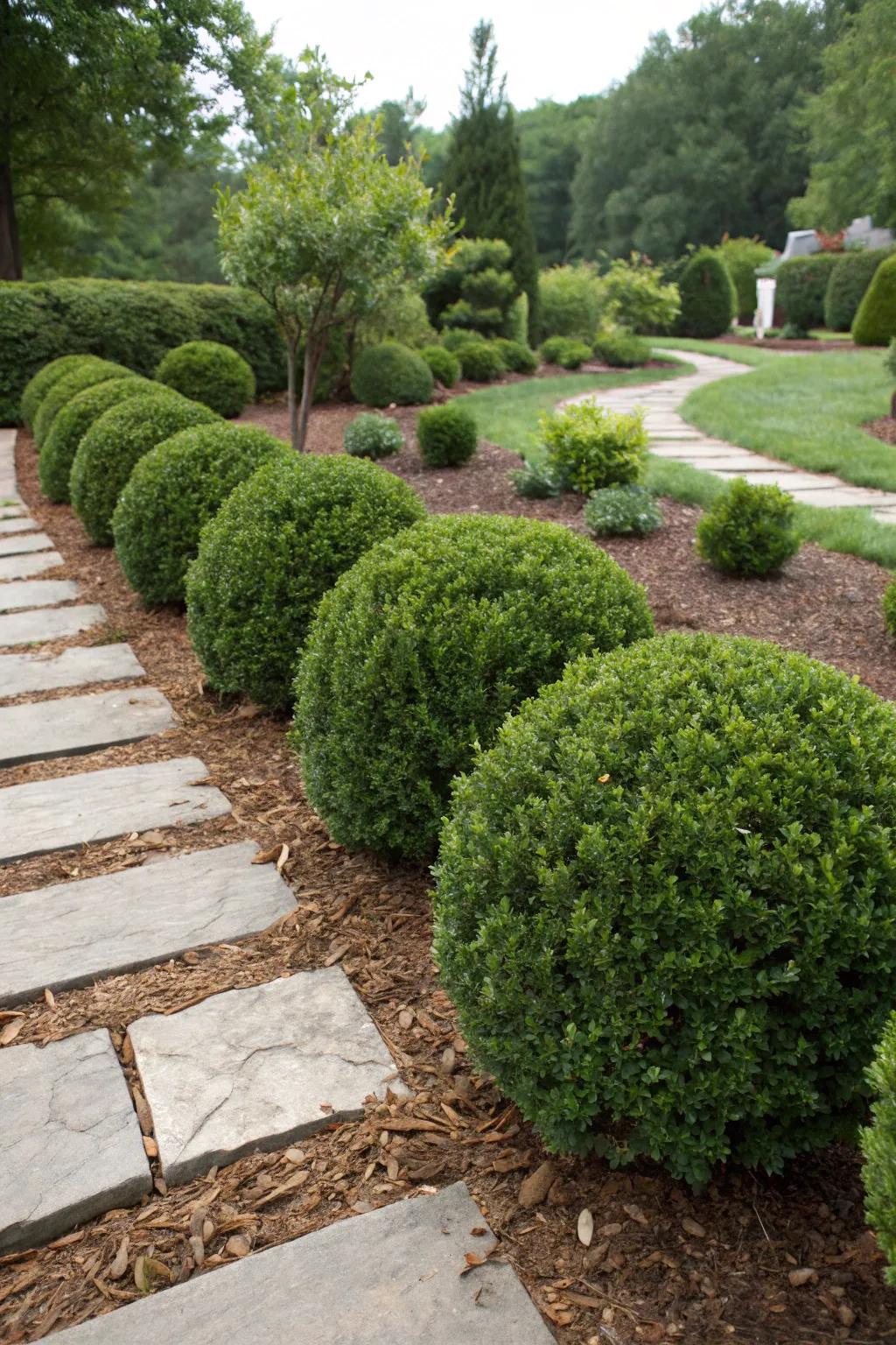 Keep your shrubs looking sharp with ground cover.