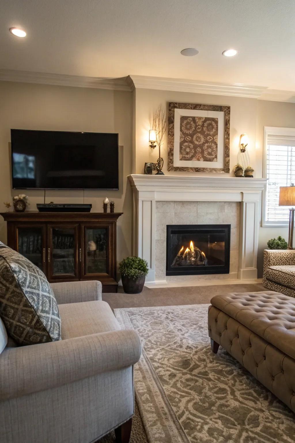 Balance brings harmony and balance to the area.