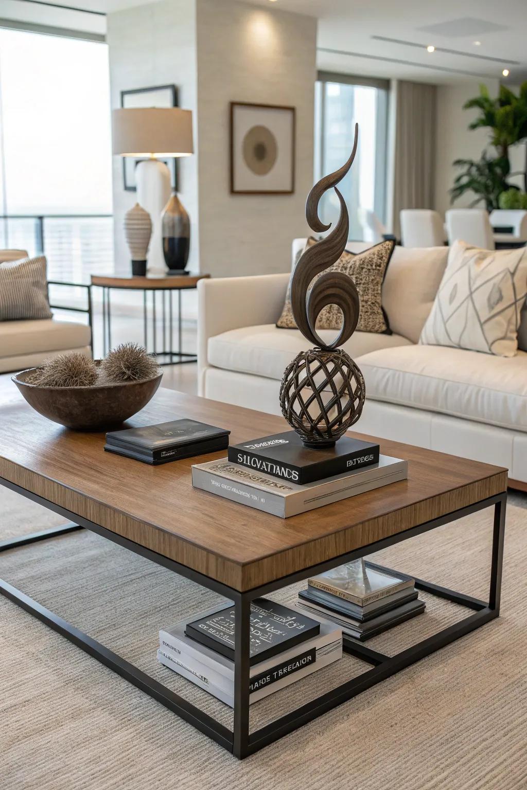 A carving brings a hint of artistry and beauty to your table.