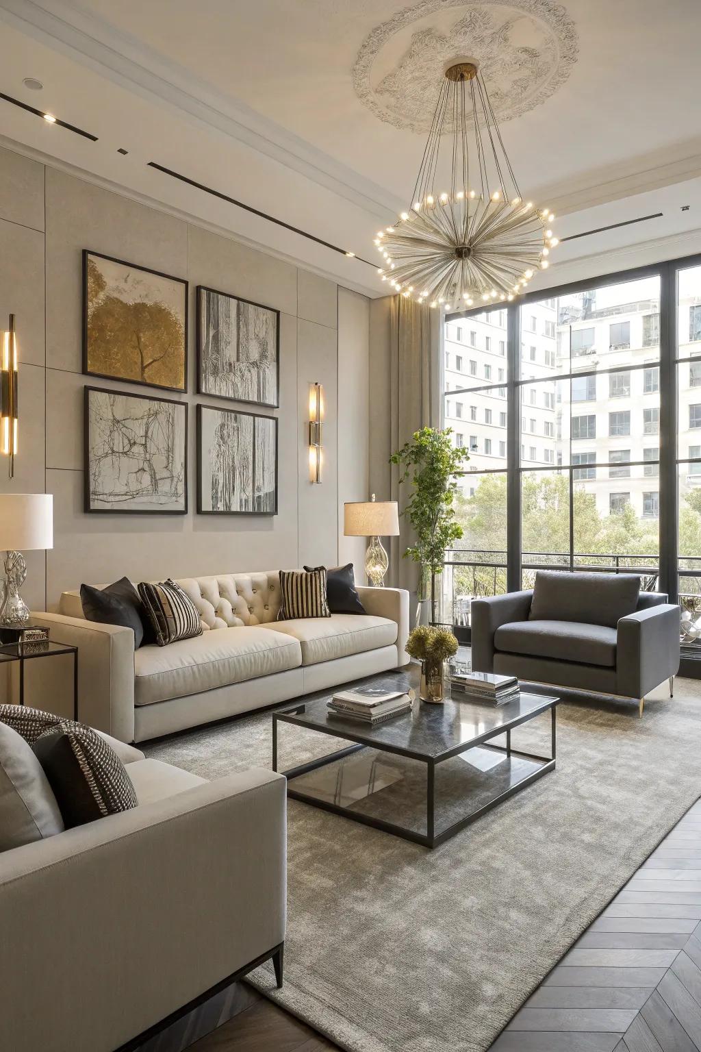 Modern furnishings that add both comfort and style to a contemporary home.