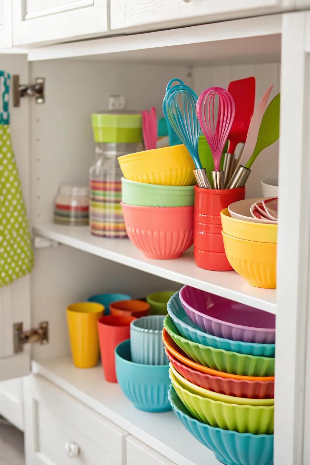 Appealing arrangements make your cooking area nicer and more useful.