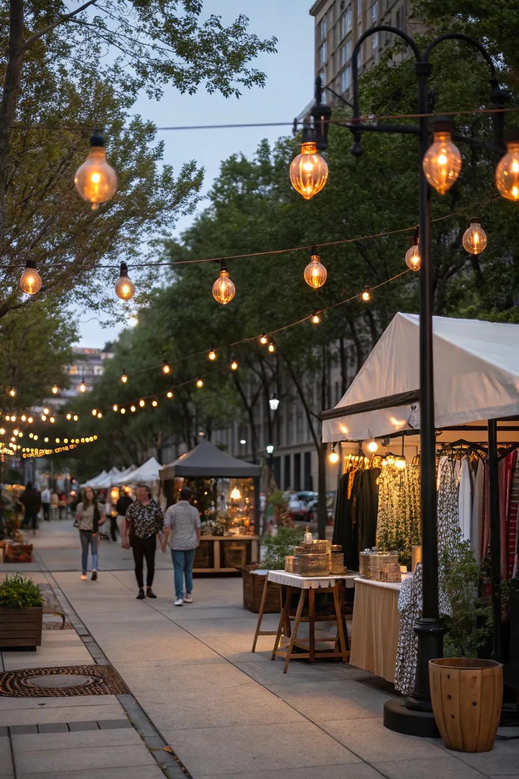 Warm lighting fixtures to alter the feeling and ambiance.