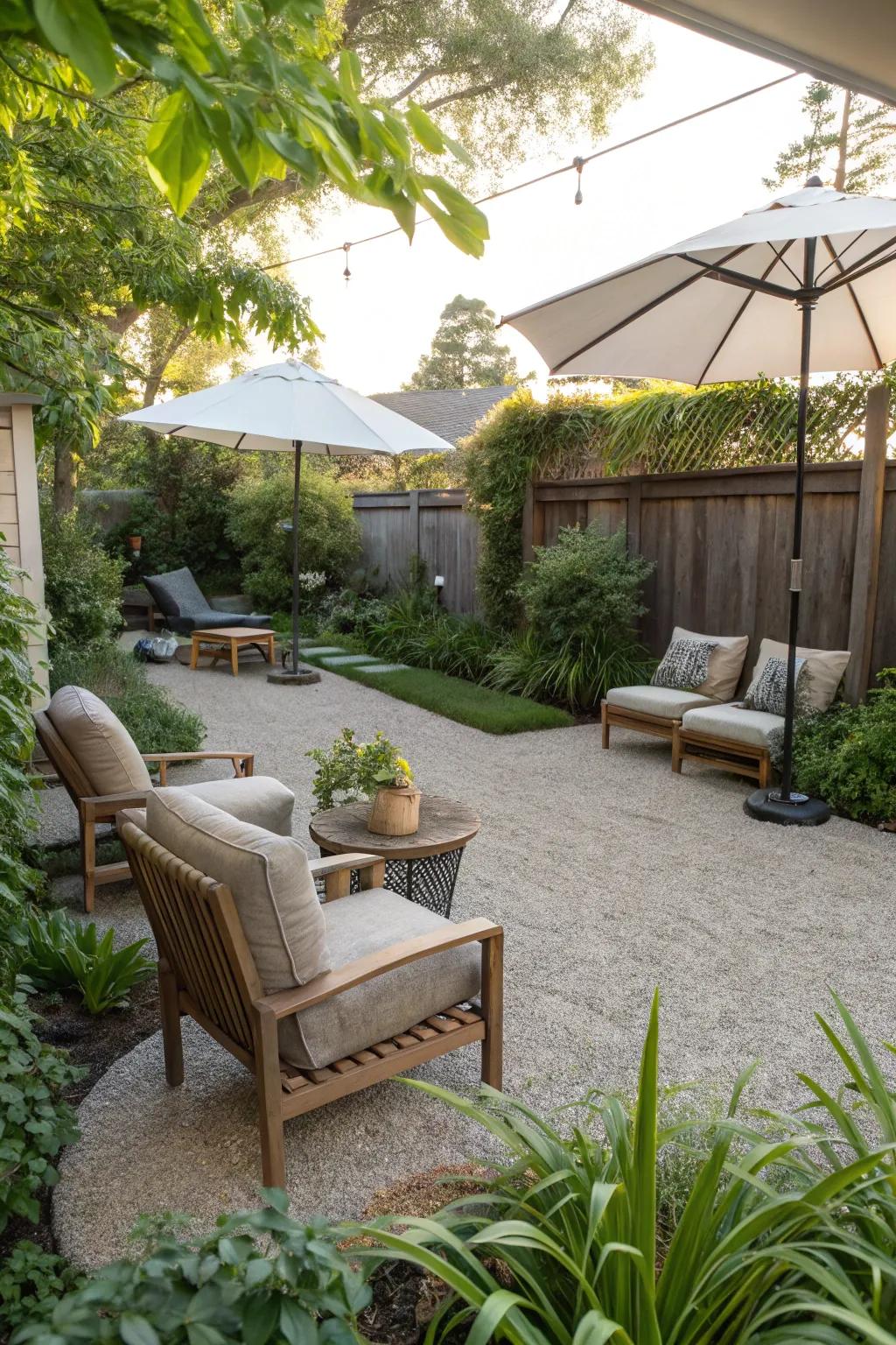 Dine and unwind in an elegant, organic setting.