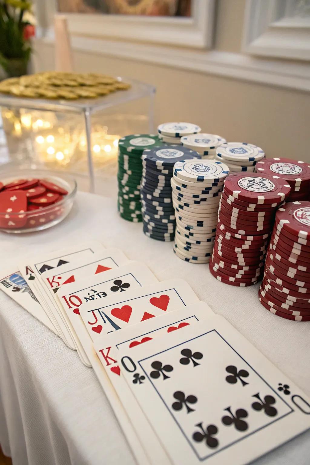 Let your guests take home a piece of the action.