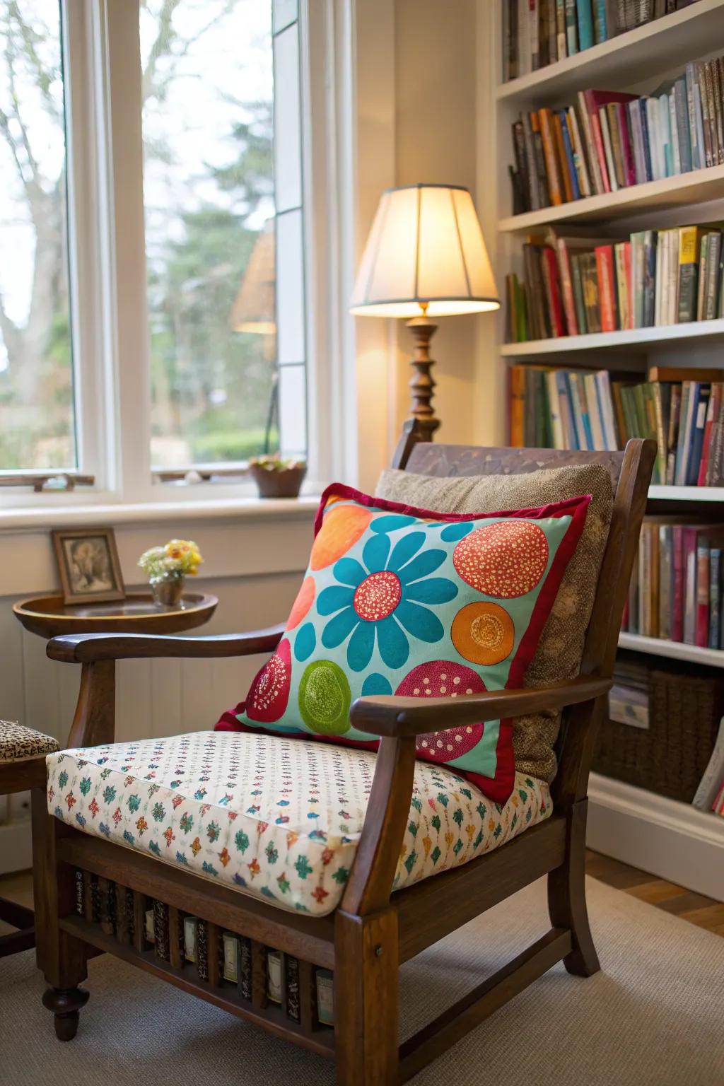 Mix retro charm with pop art elements.