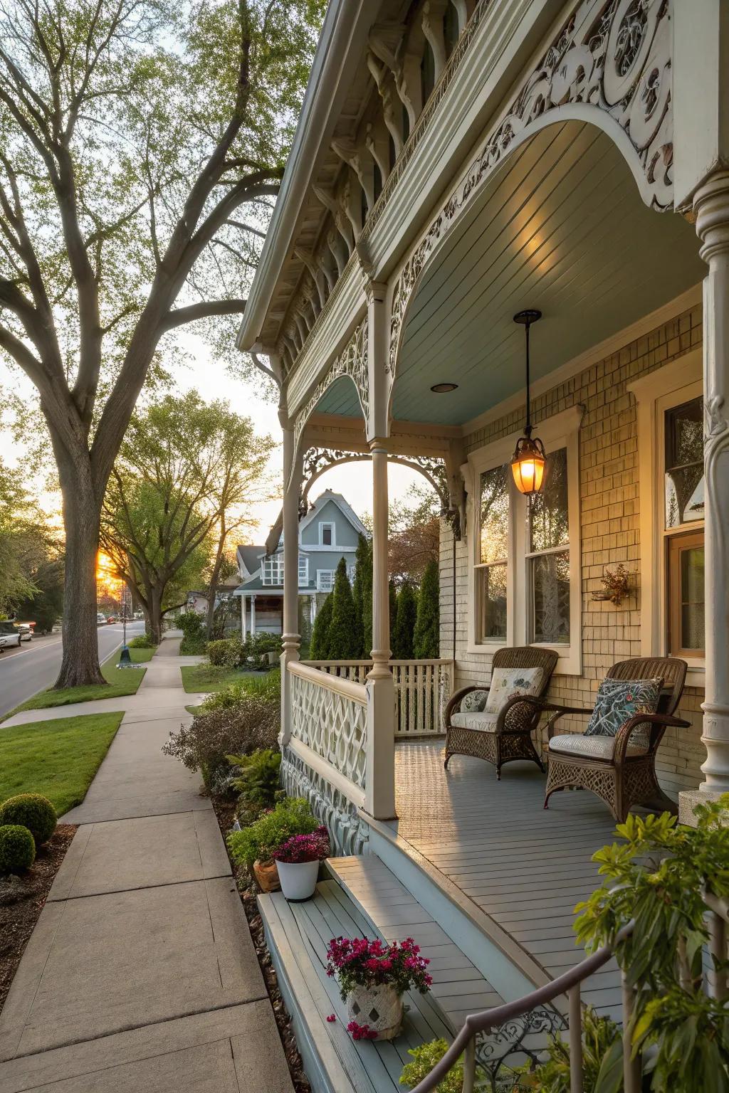 Trim touches introduce sophistication and depth.