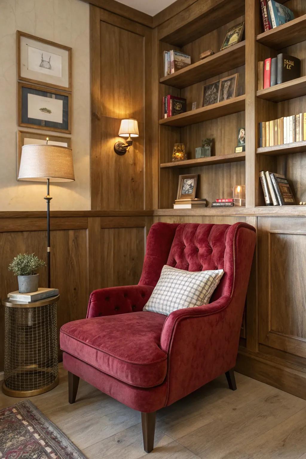 Combine textures for a vibrant throwback sensation.