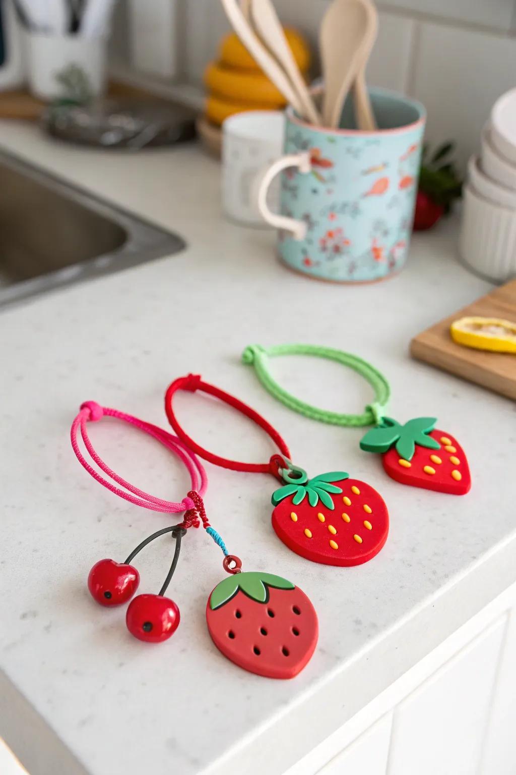 Fruity trinkets for a splash of color in your abode.