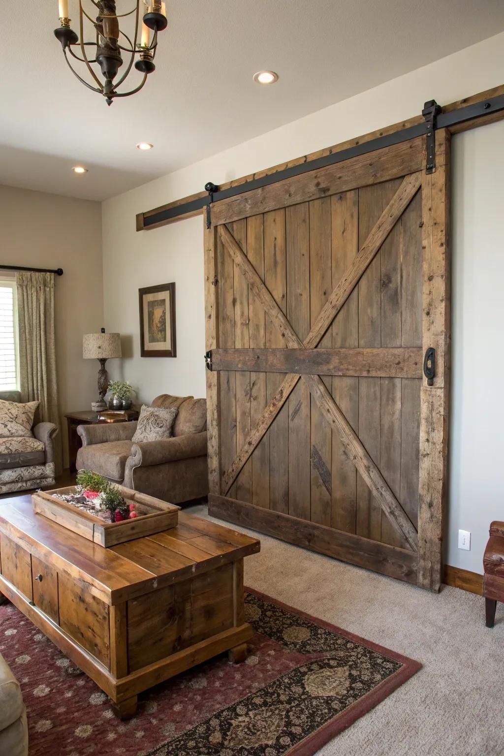 Stable doors introduce homespun charm to any wall.