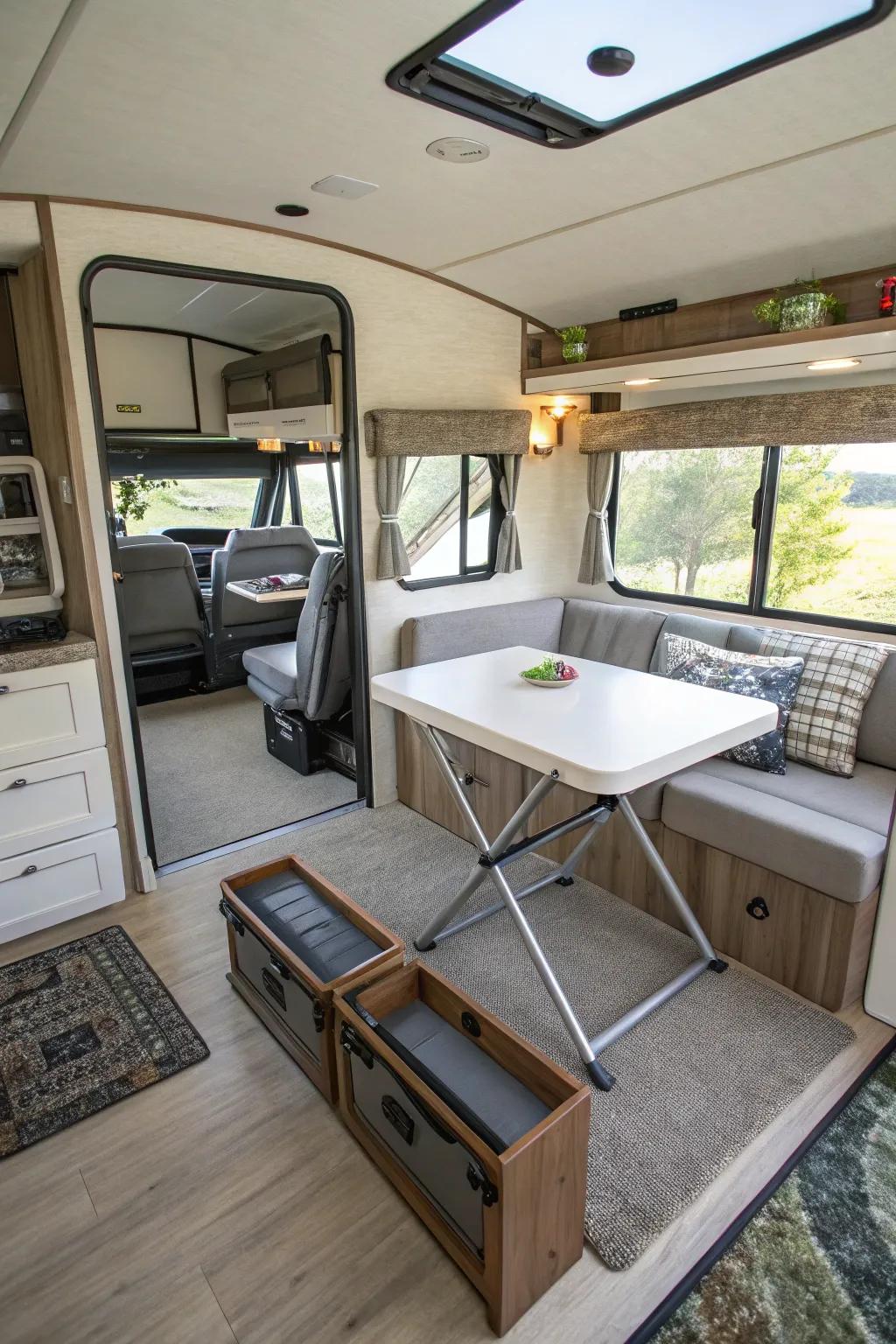 Useful layouts amplify both panache and practicality.
