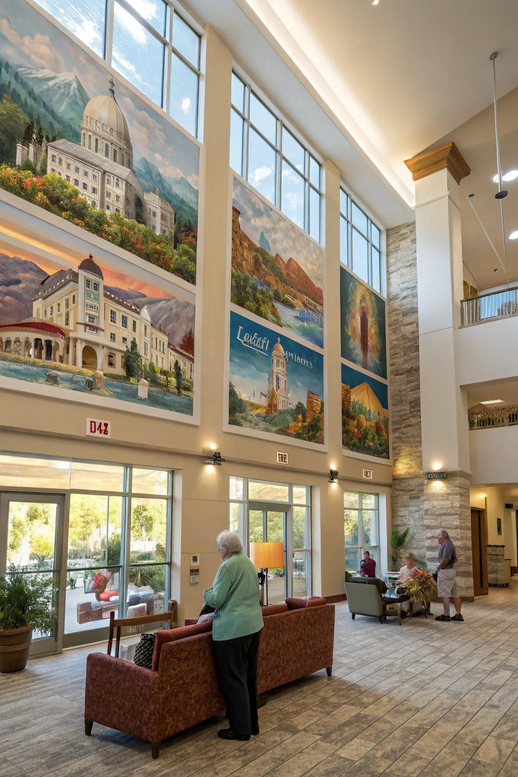 Art reflecting local pride