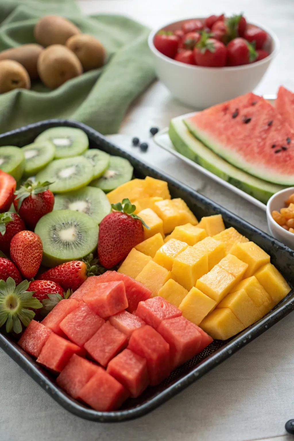 A mix of forms and feel that adds character to your table.