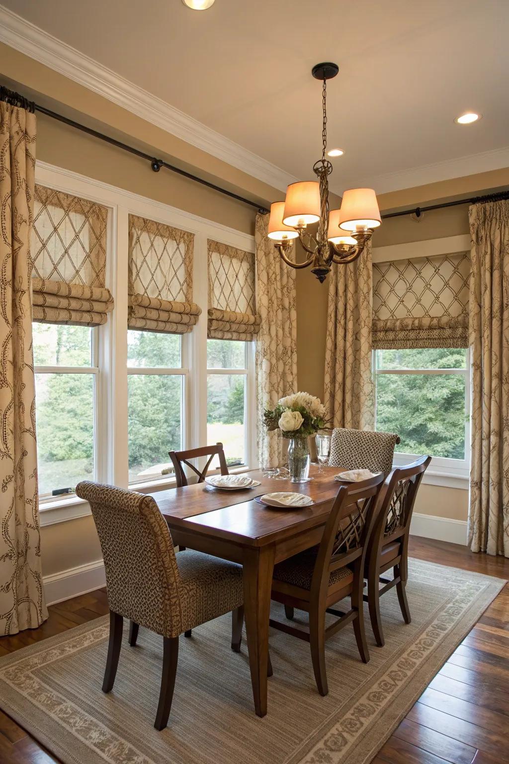 Custom window solutions deliver a polished and sophisticated appearance.