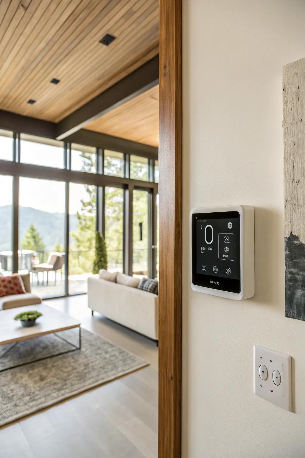 Keep the perfect climate inside your home with a smart thermostat that adapts to your lifestyle.