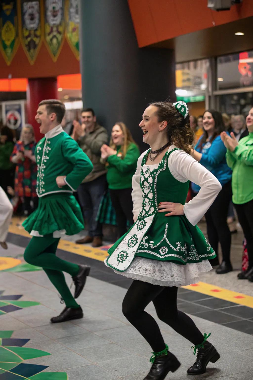 Get everyone moving with an energetic Irish dance-off.