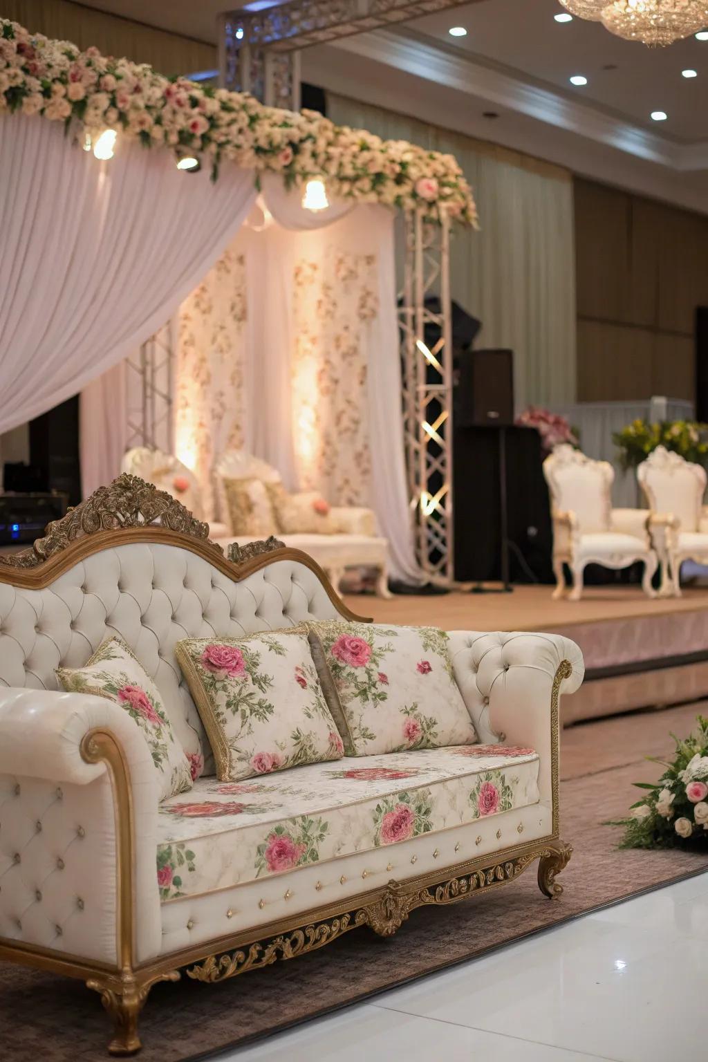 Seating that combines ease with flair.