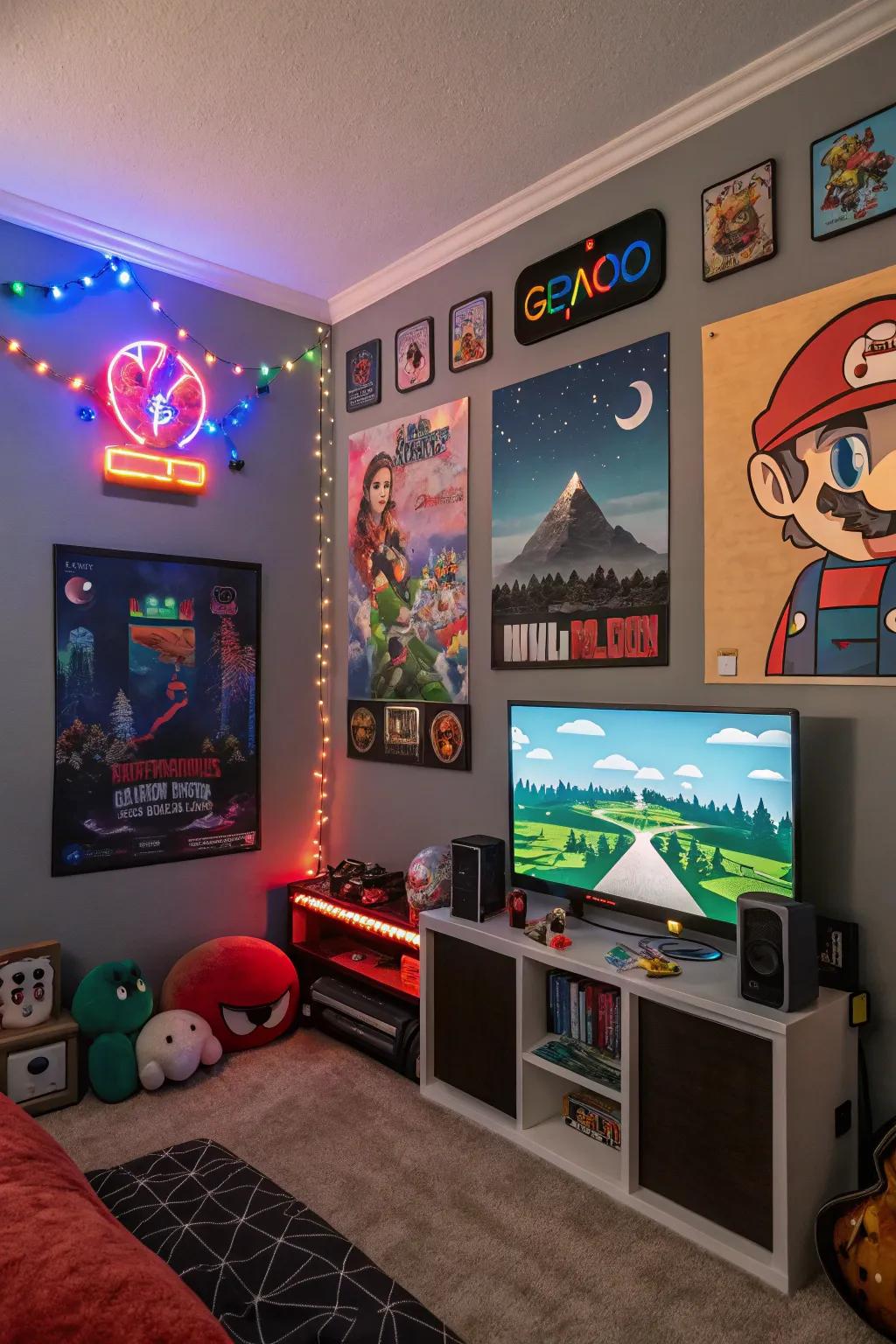 Personalize your VR space with decor that narrates a story.