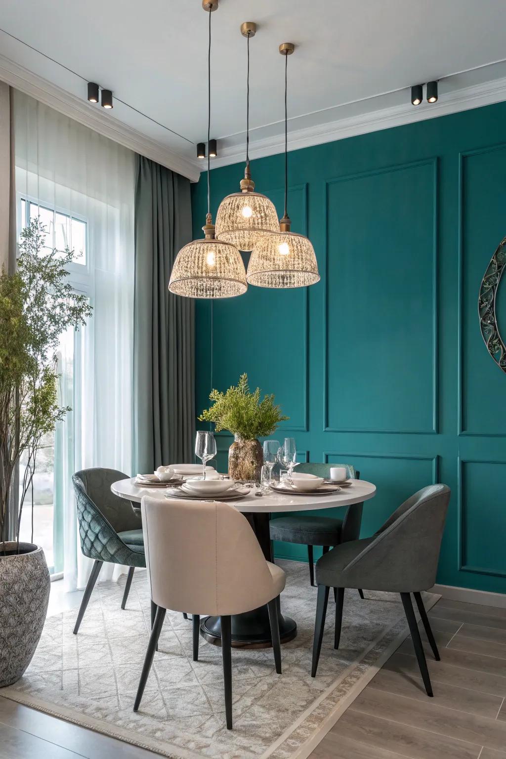 Accent colors breathe life into your walls.