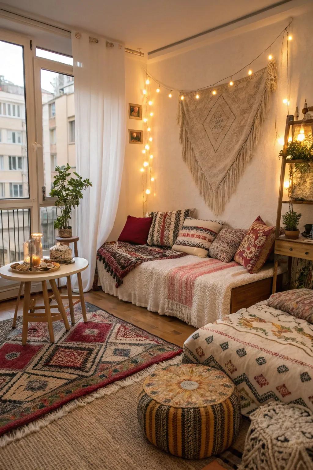 Textiles add warmth and personality to any room.