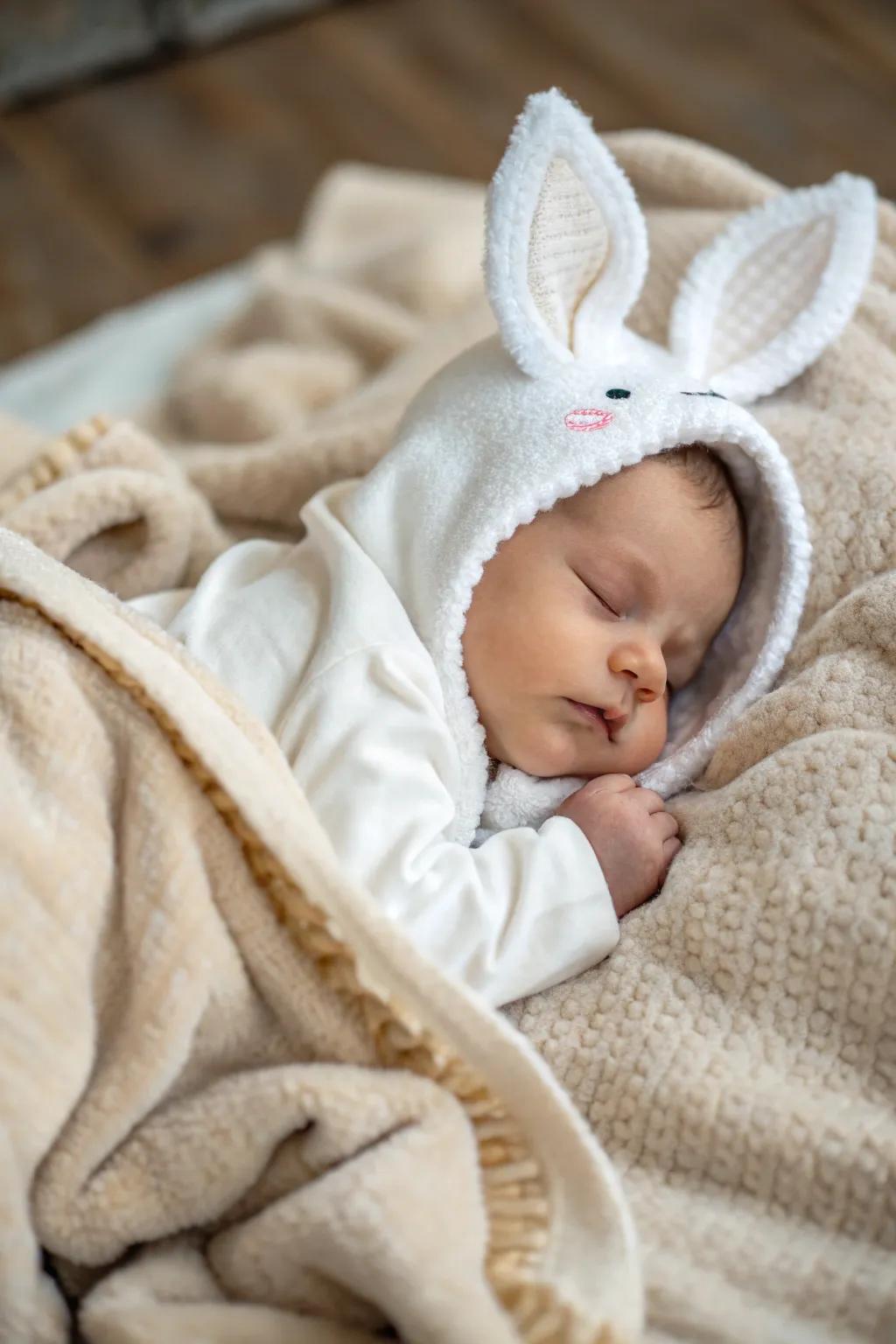 Themed costumes add a whimsical touch to baby photos.