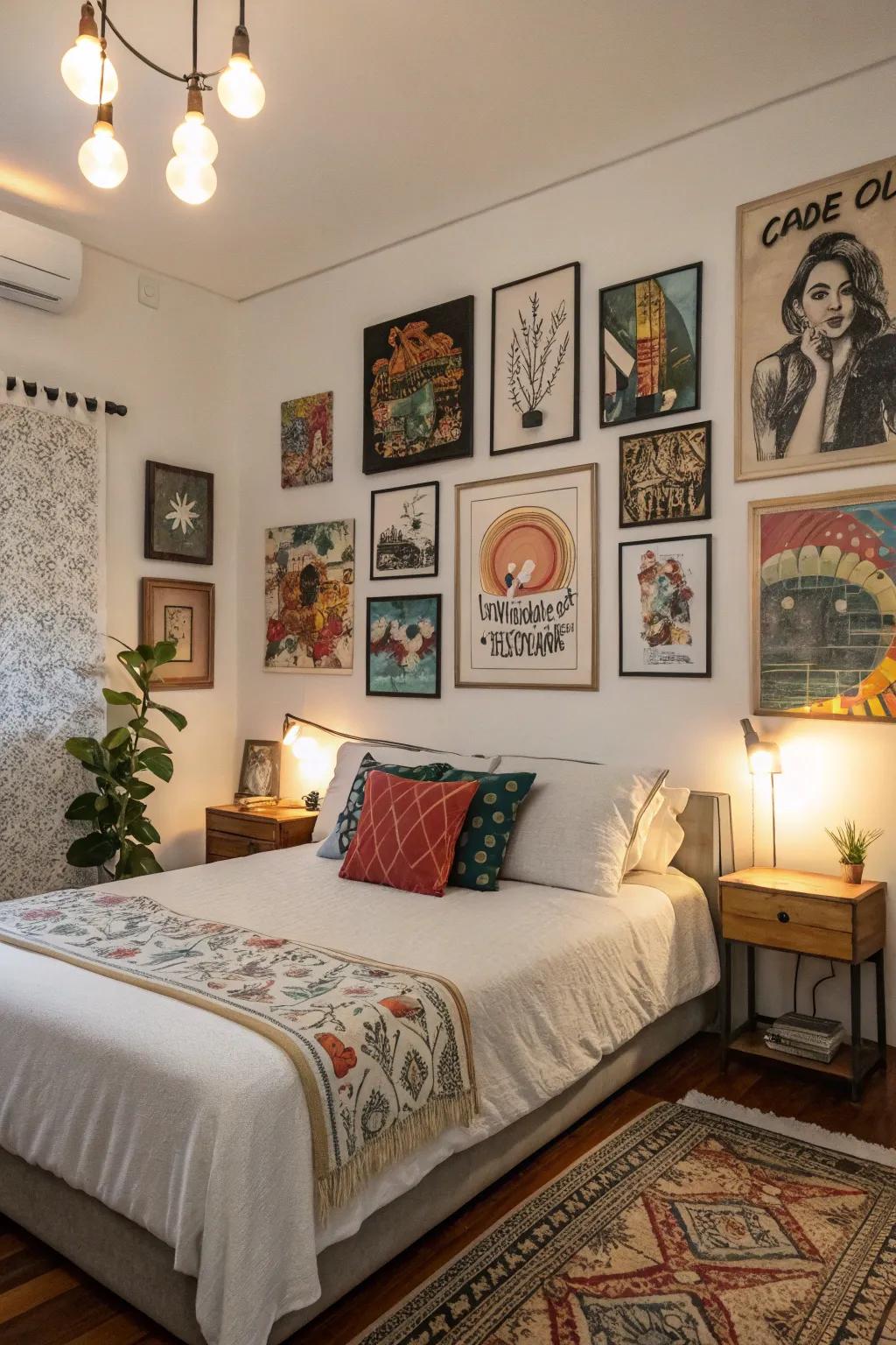 A varied assortment displays your individual preference and character.