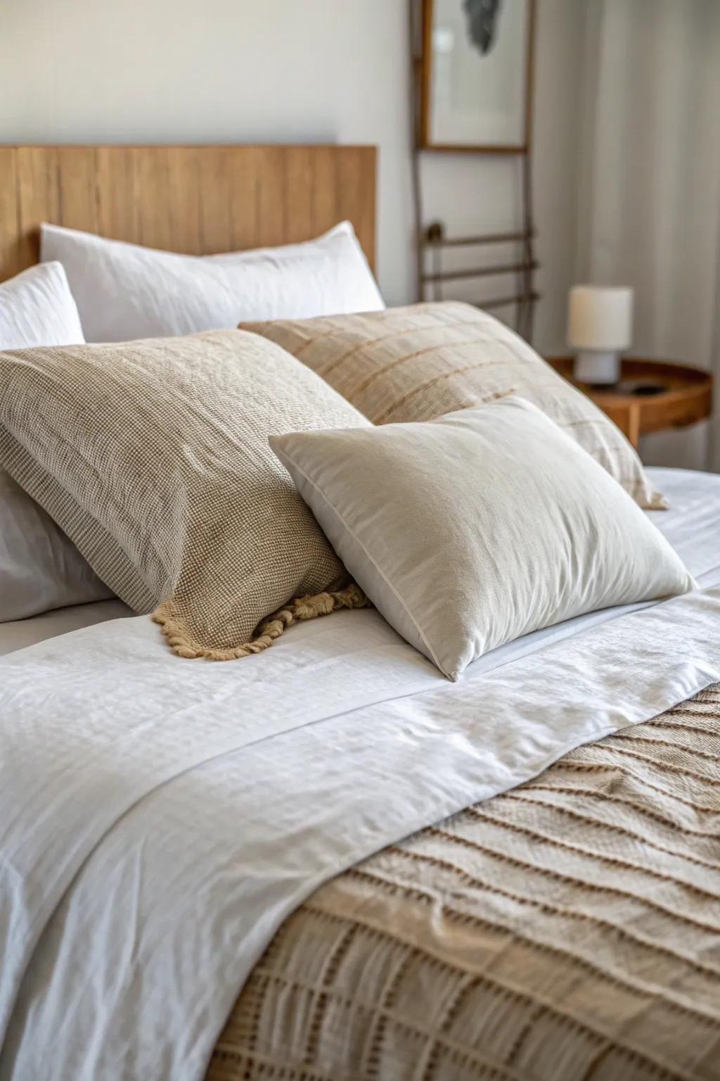 Layered textiles improve coziness and fashion.