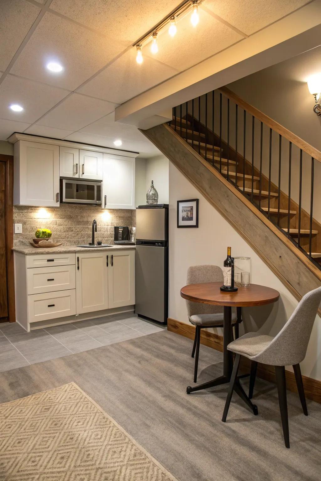 Utilizing under-stair space has the potential to incorporate unforeseen practicality to your residence.