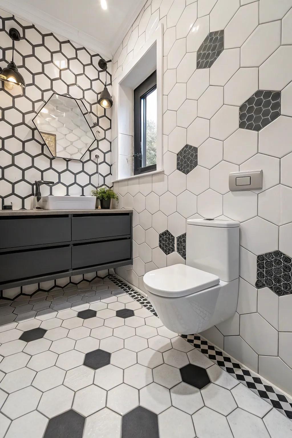 Precise shape panels add a modern touch using accurate designs.