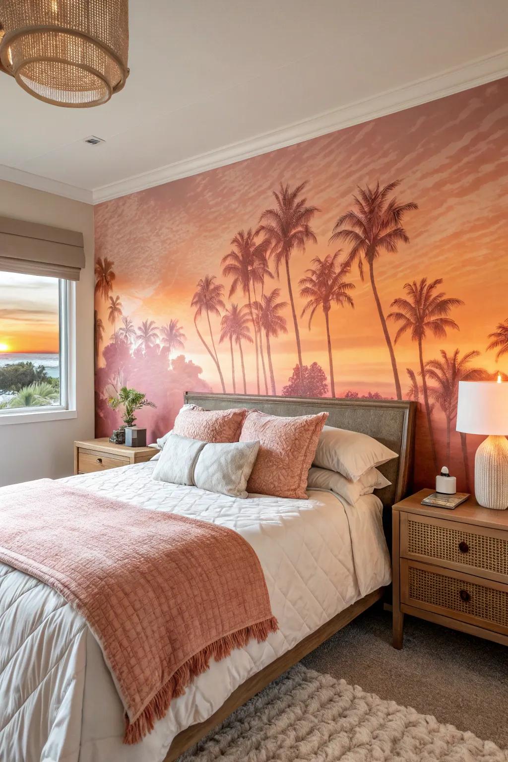 Bring the serene beauty of a seaside dusk indoors.
