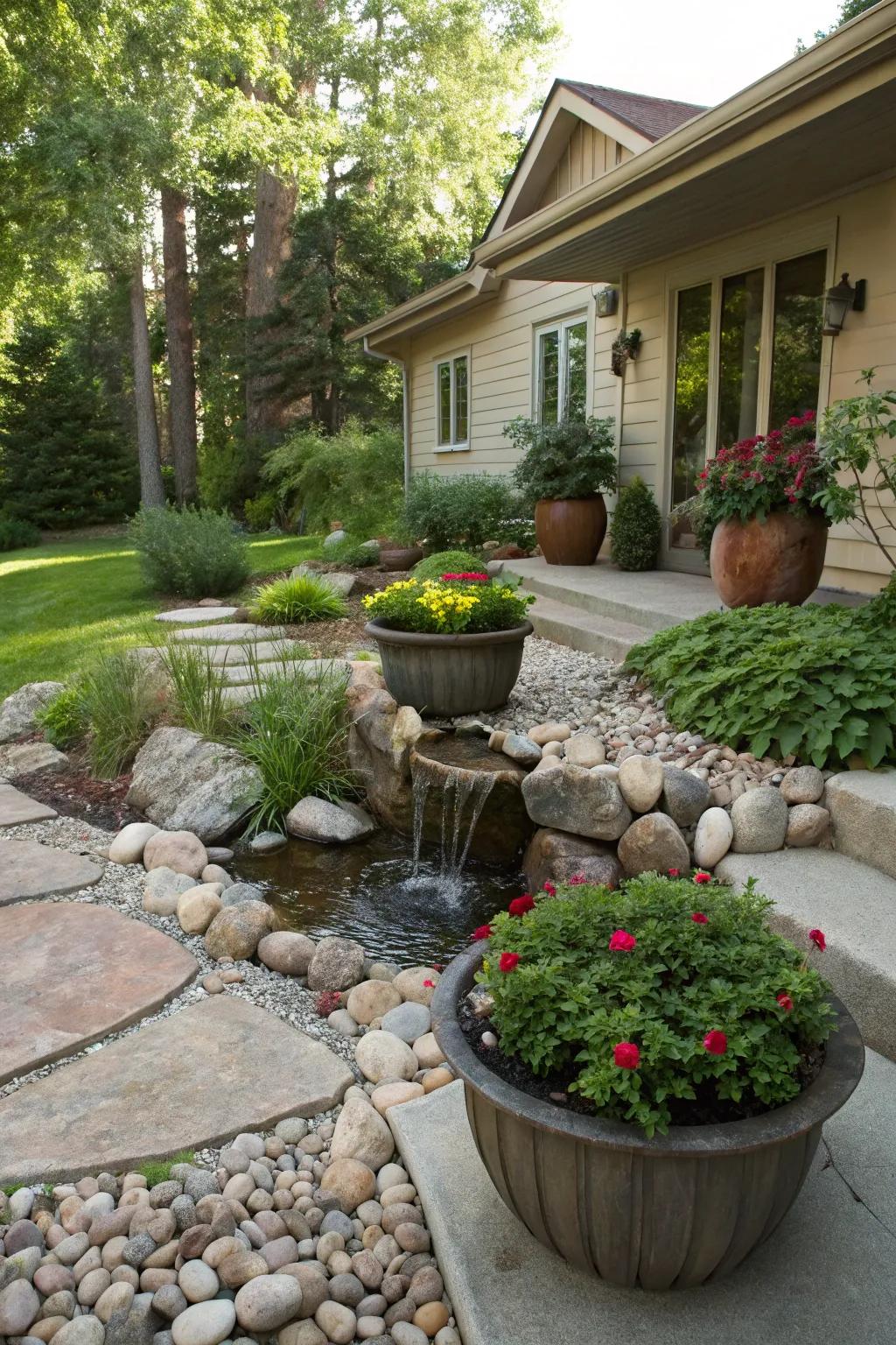 Ornamental touches amplify your garden's visual allure.