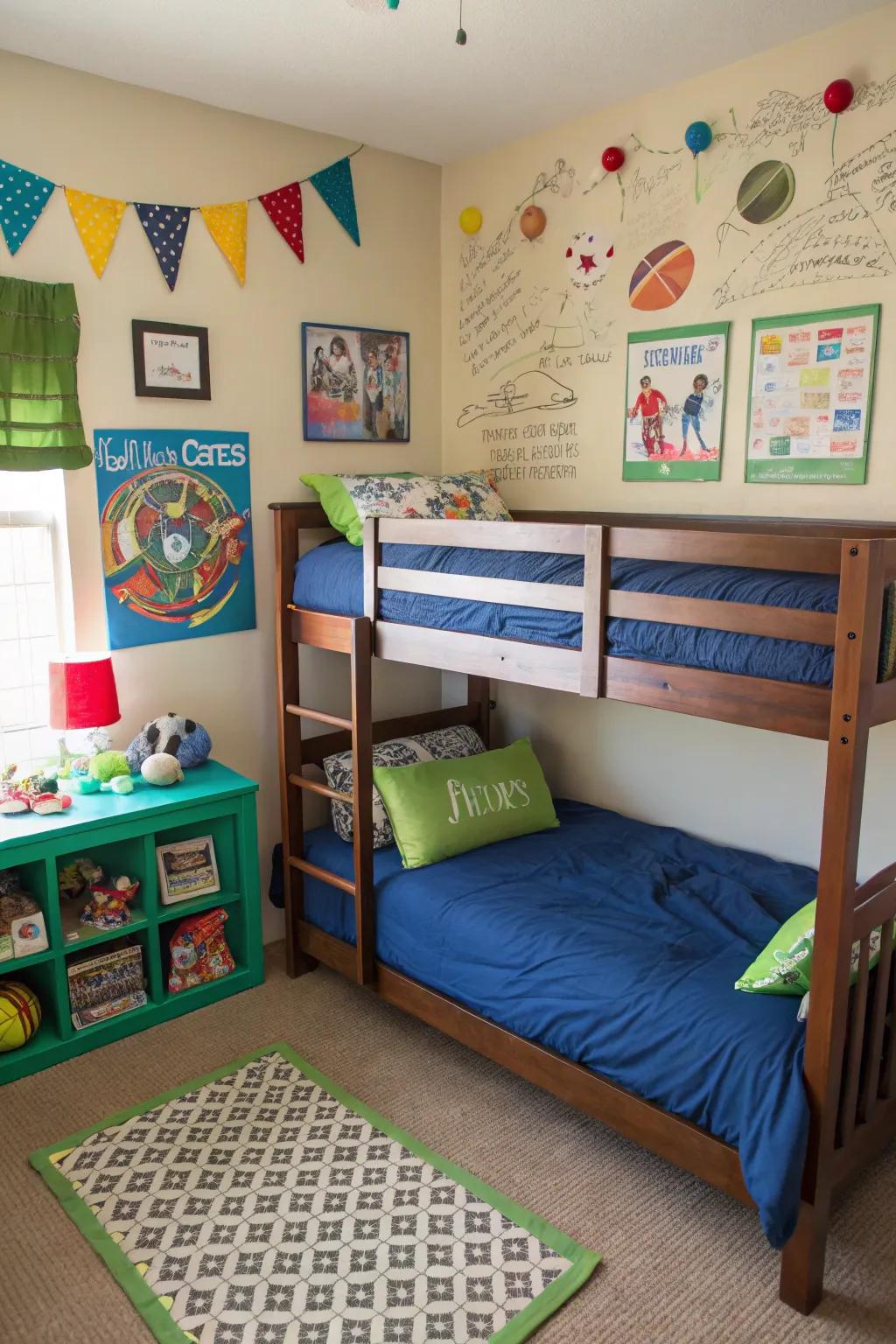 Personalized touches add a unique flair to any room.
