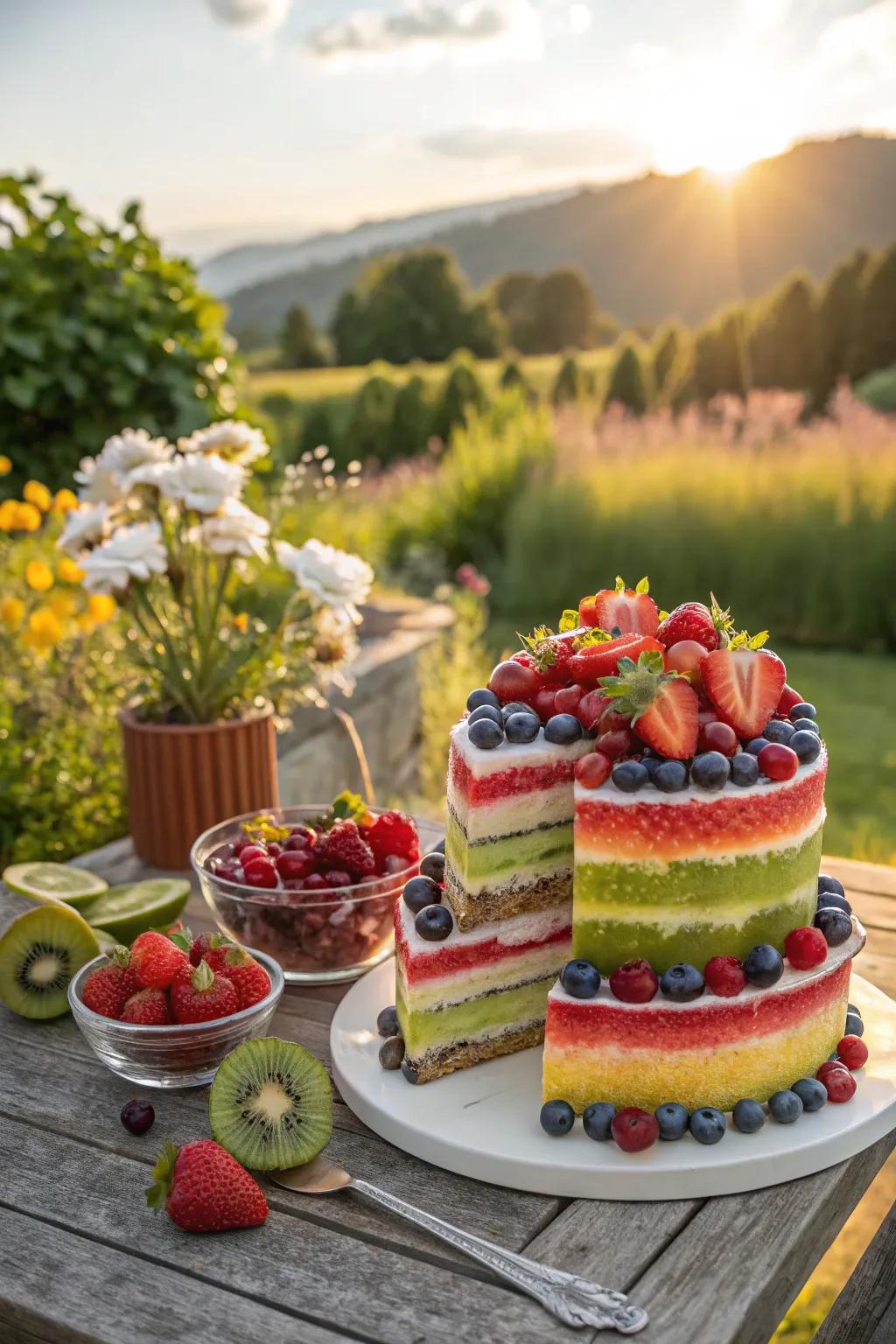 A watermelon wonder cake that’s perfect for summer gatherings.