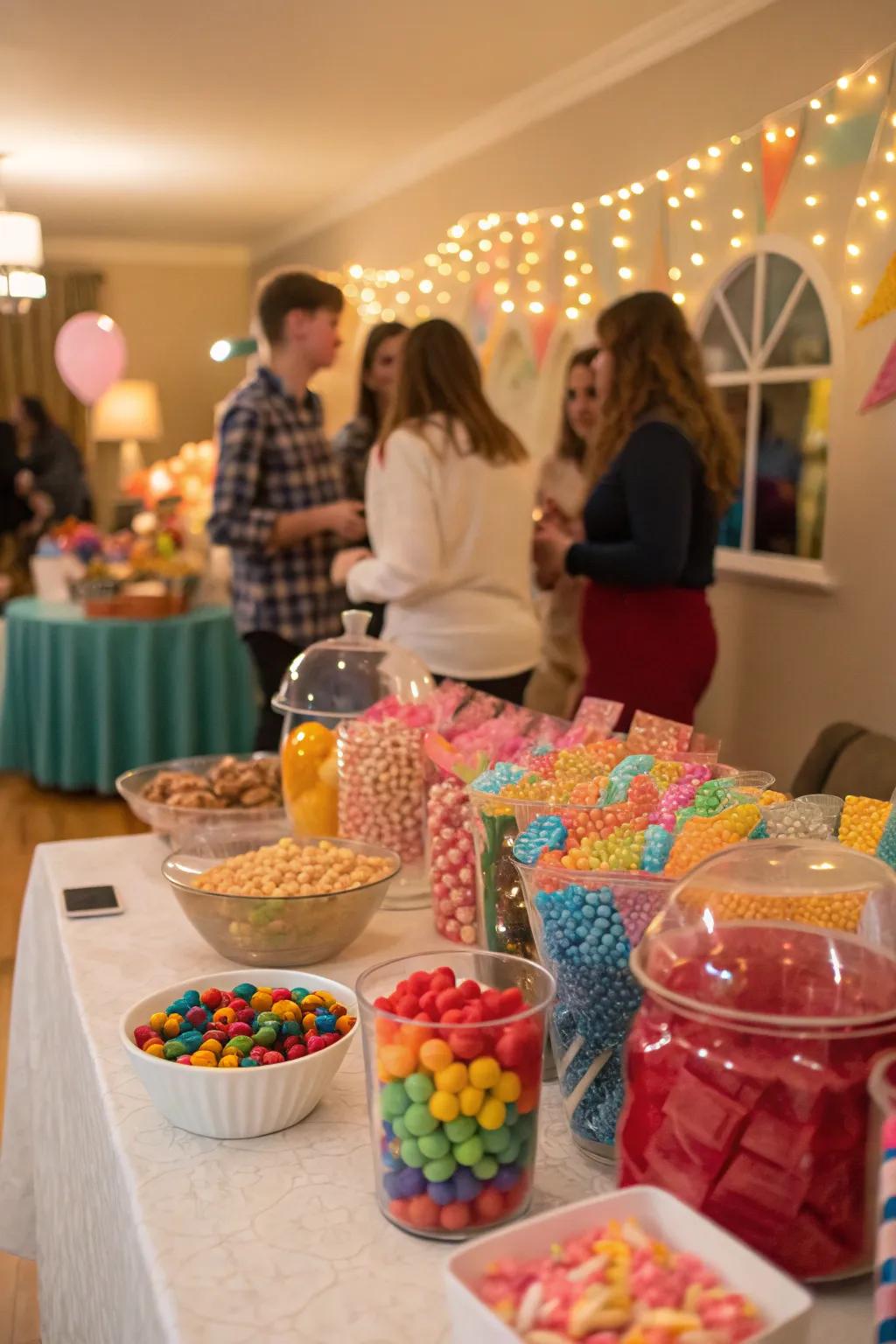 An interactive candy buffet for every age.
