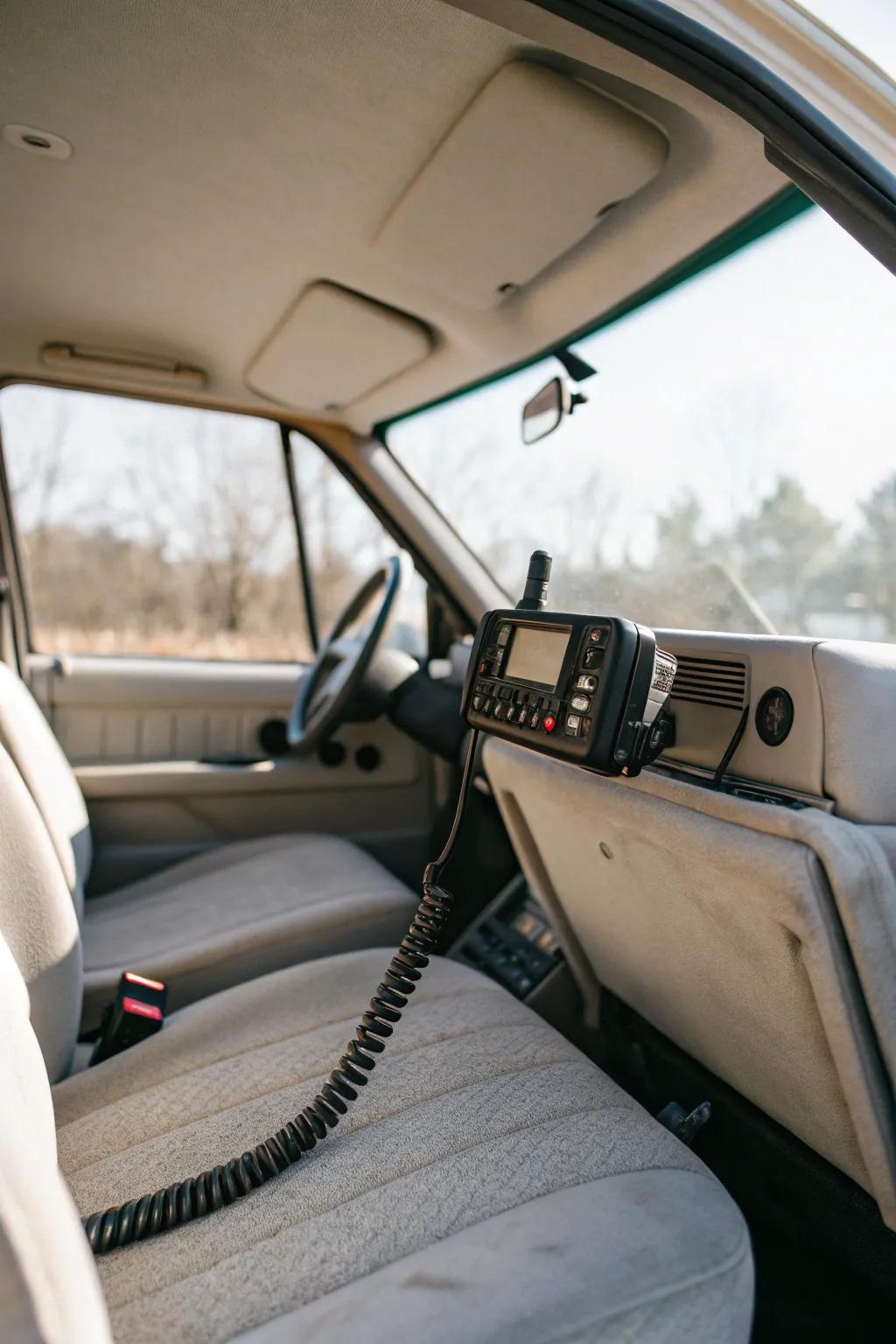 A subtle seat side install for a stealthy setup.