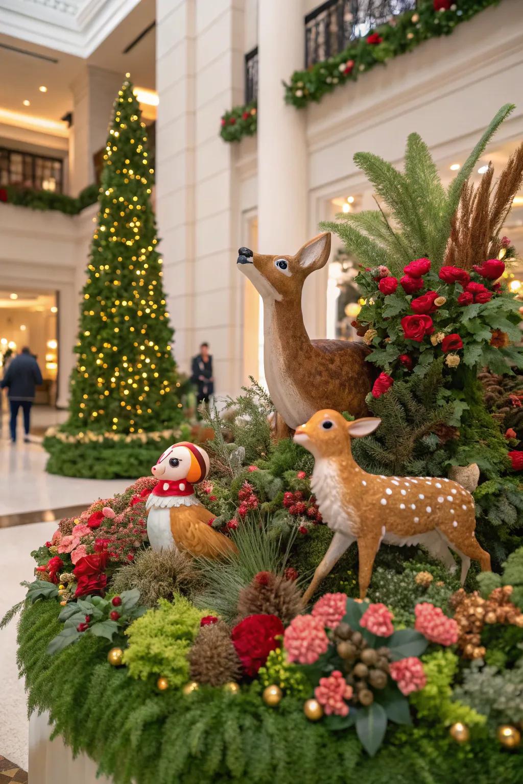 Whimsy featuring forest inhabitants.