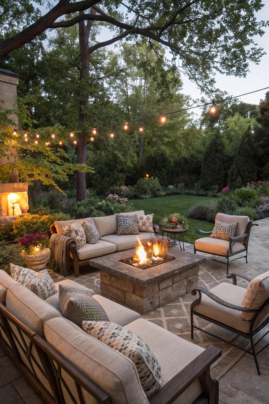 Create a welcoming outdoor retreat for all seasons.