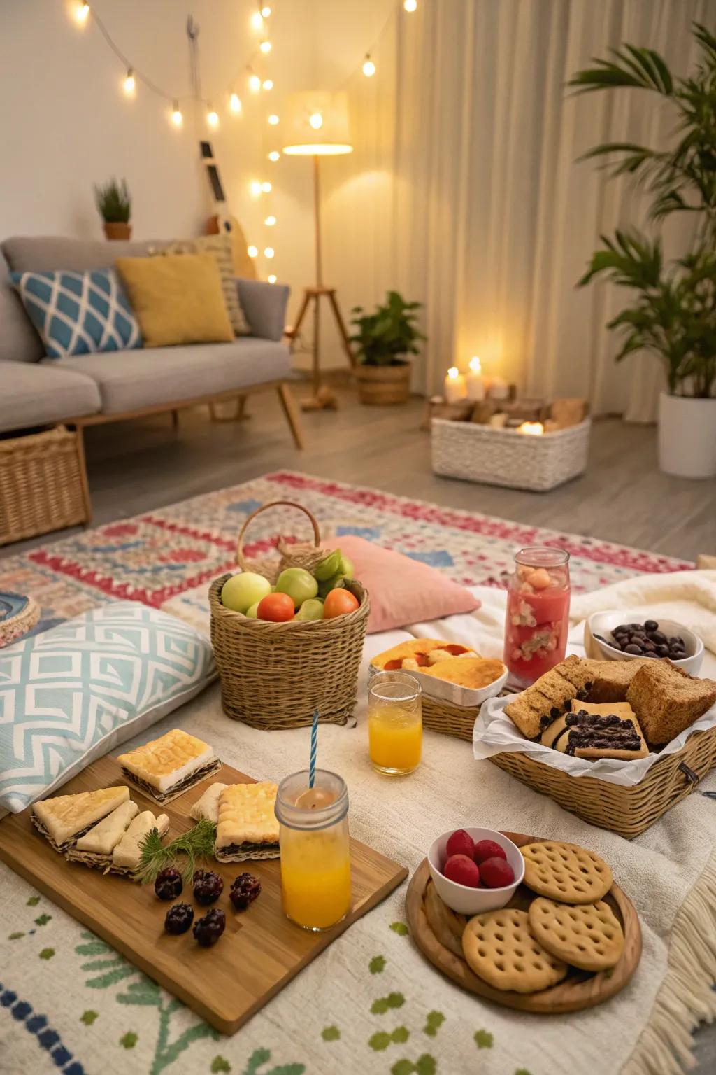 A shocking indoor outing creating a lively, relaxed Valentine's experience.