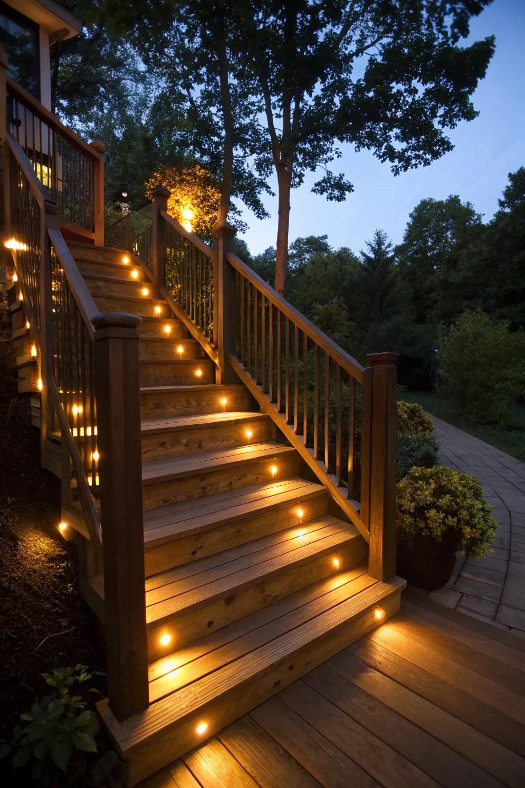 Soft lighting for a welcoming feel