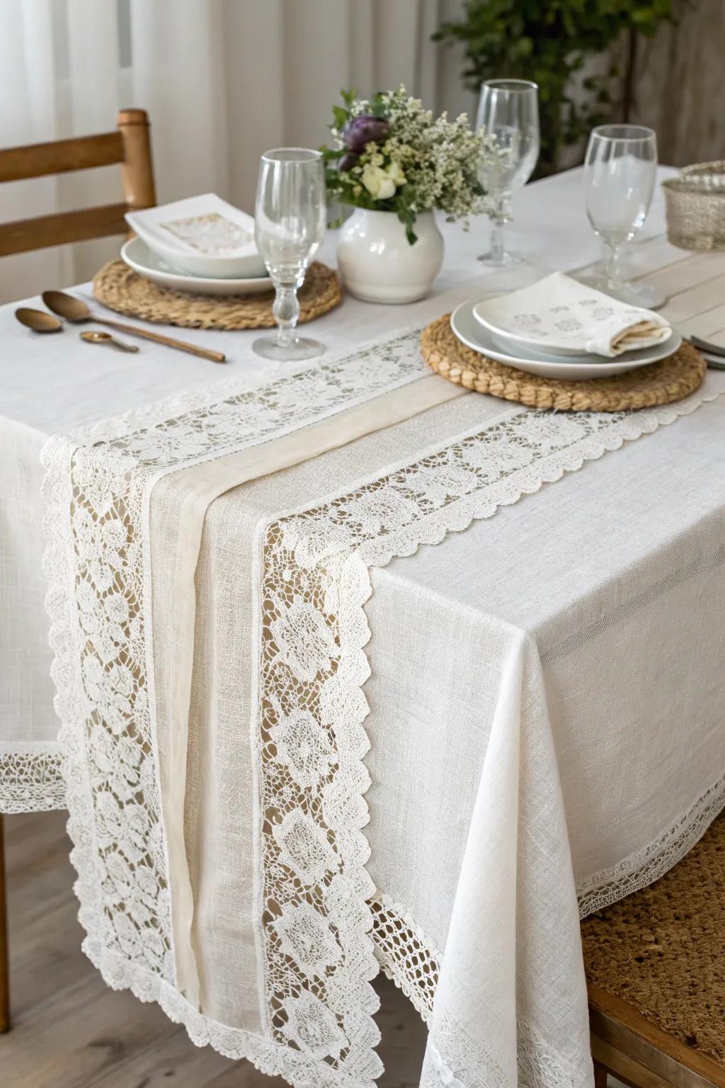 Assembled compositions establish visual appeal and dimension.