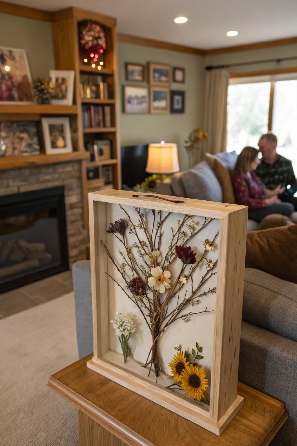 Celebrate family moments with a unique family tree memory box.