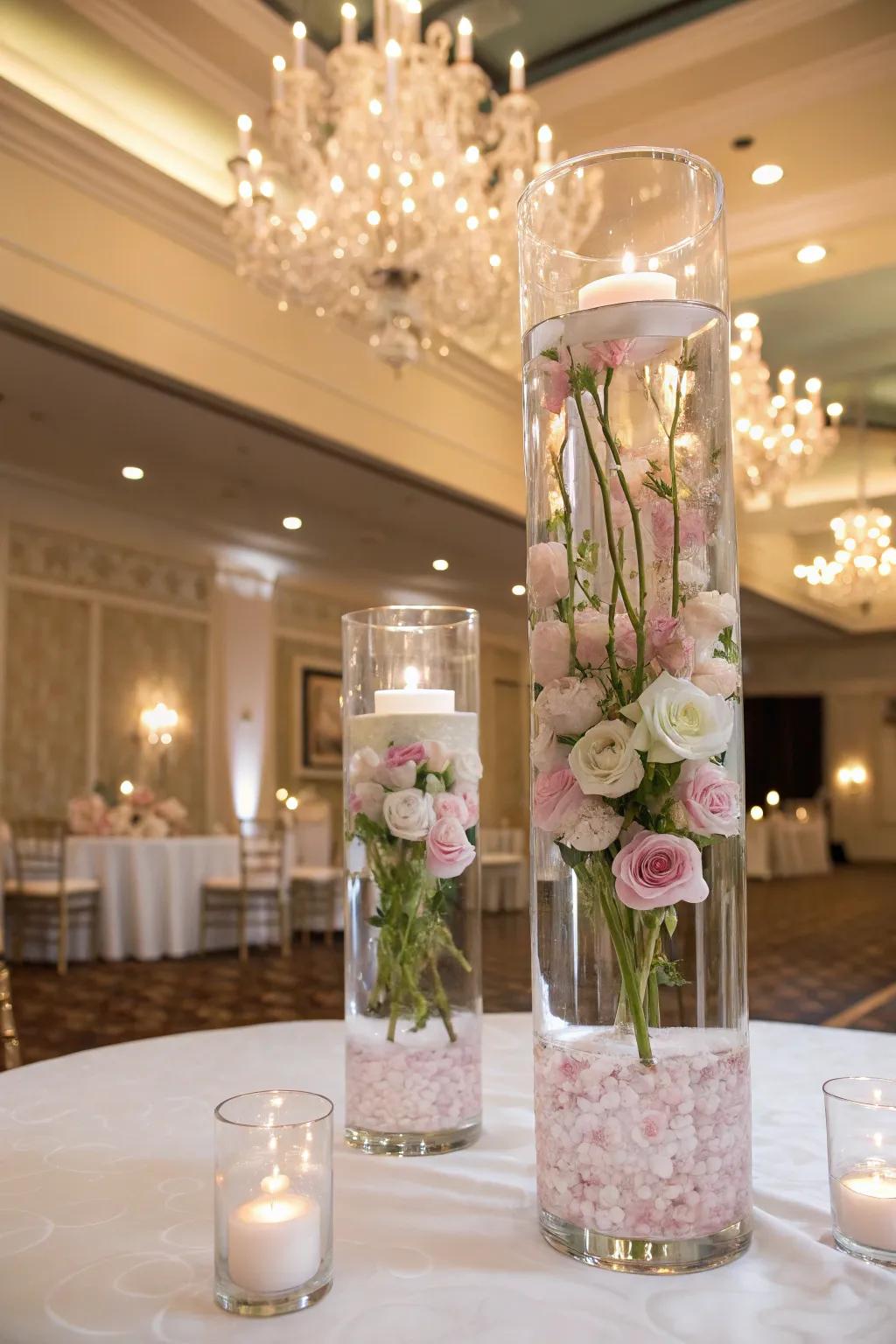 Going flowery ornaments generate the spectacular along with dreamy ambiance