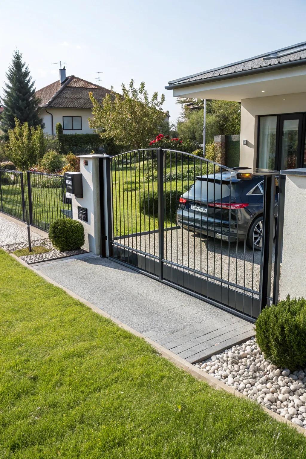 Automated entrances combine security with convenience.